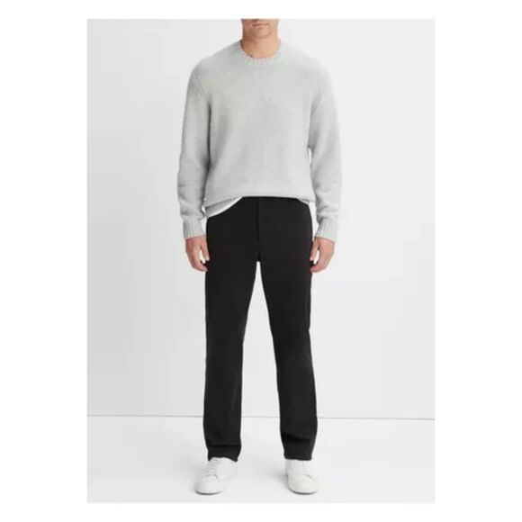 Vince Owen Twill Garment Dyed Pants Classic Fit Washed Soft Black Size Small - Picture 9 of 9